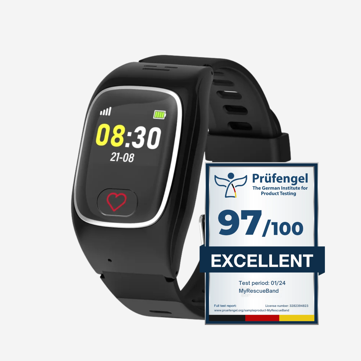 Myrescueband - Emergency Wristband for Seniors